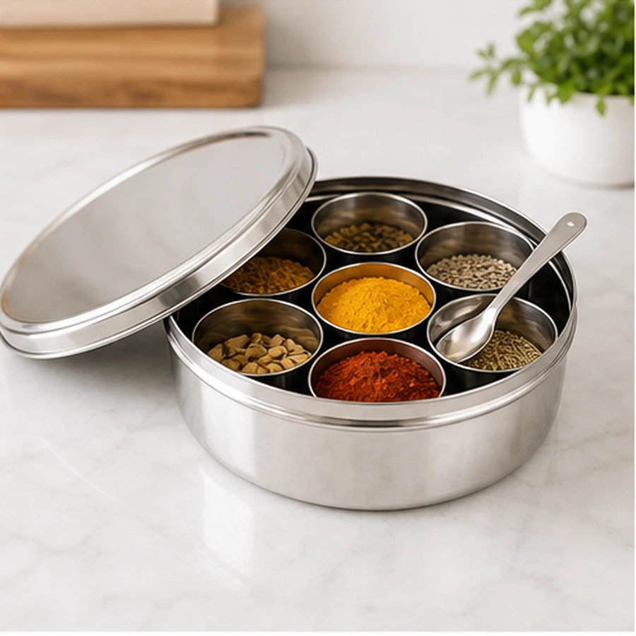 Stainless Steel Masala Dabba